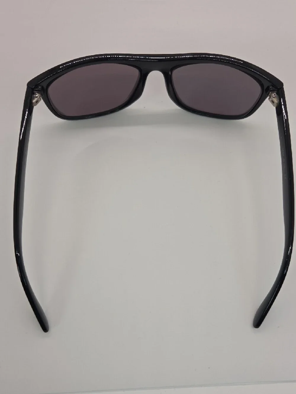 Rayban Boyfriend Unisex Black Sunglasses with Dark **Prescription Lenses
